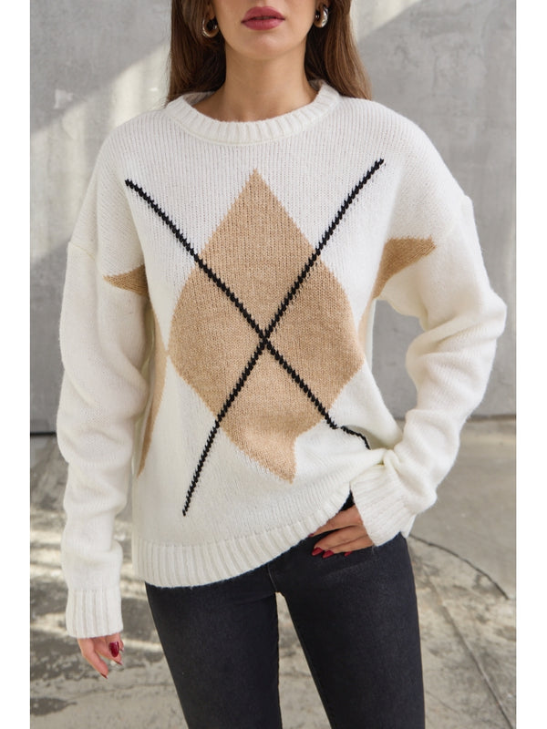 Vizon Orj Marka Baklava Desen Kazak EY1028-Vizon