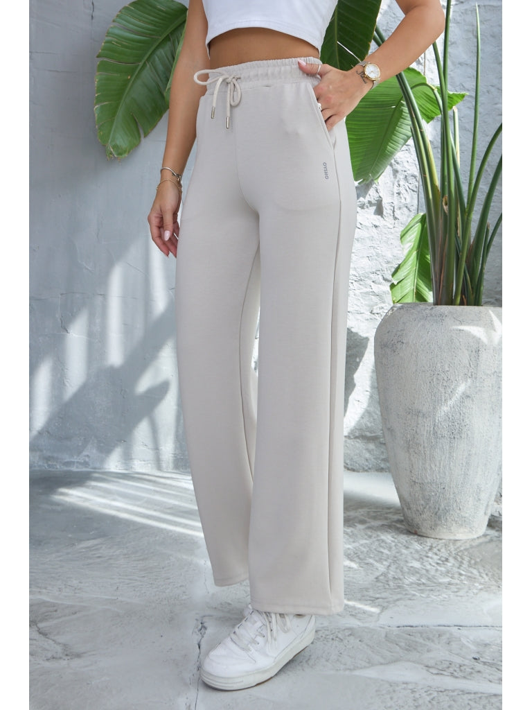 Taş Oysh Palazzo Modal Pantolon EY-075-TAŞ