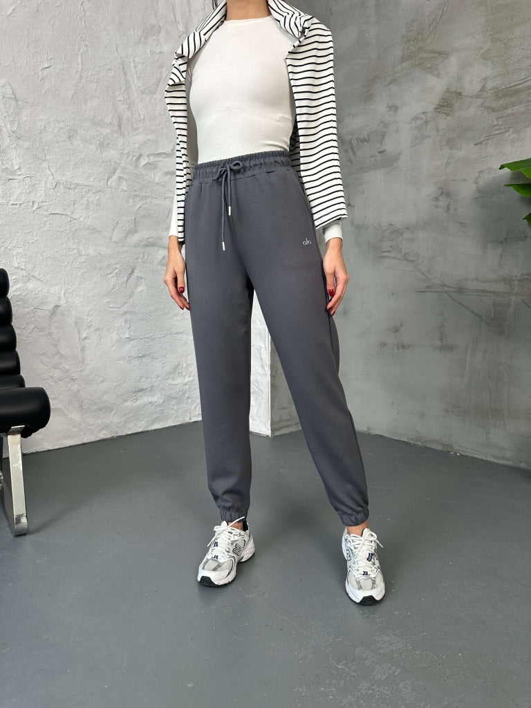 Antrasit Jogger Modal Eşofman EY074-ANTRASİT