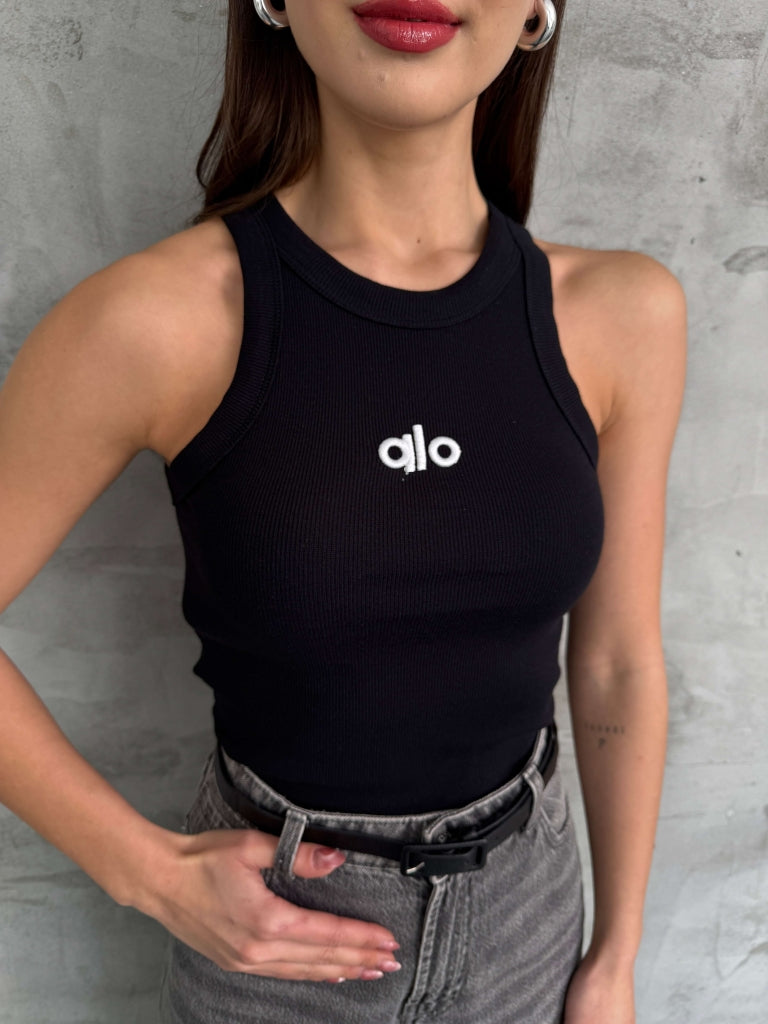 Siyah Halter Yaka Orj Atlet 102-SİYAH