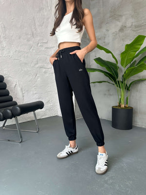 Siyah Jogger Modal Eşofman