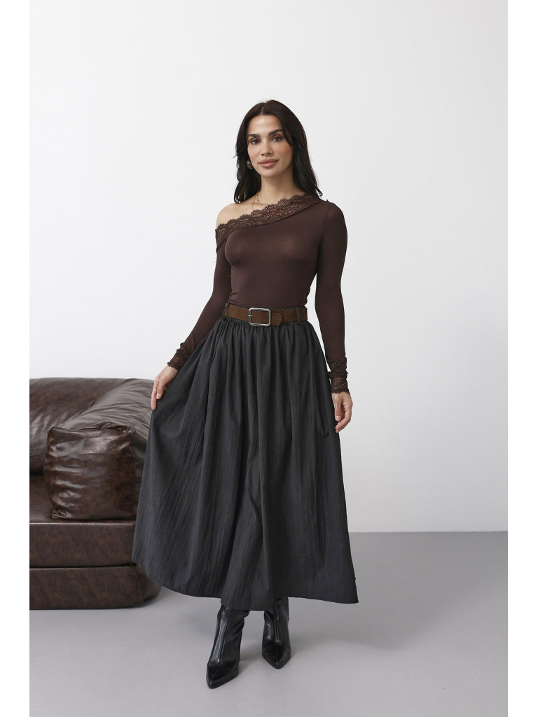 Siyah Kemerli Cupra Etek 580667-Siyah