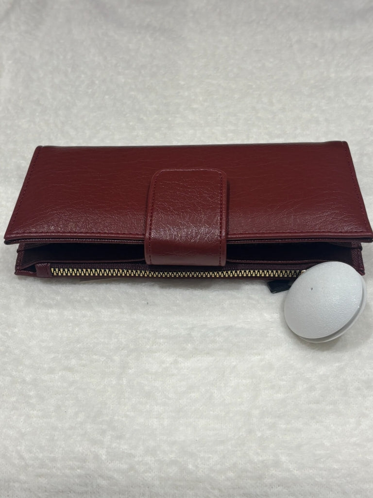 Bordo ÇıtÇıt Kapamalı Cüzdan CZDN01-Bordo