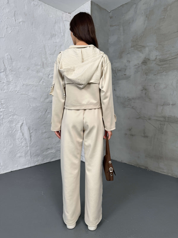 Taş Cepli Paraşüt Detaylı Scuba İkili Takım 2140-Taş