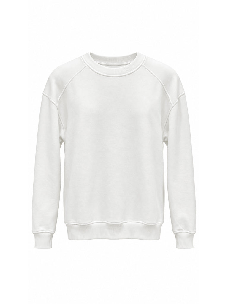 Gri Oversize Şardonlu Sweat M-7912-Gri