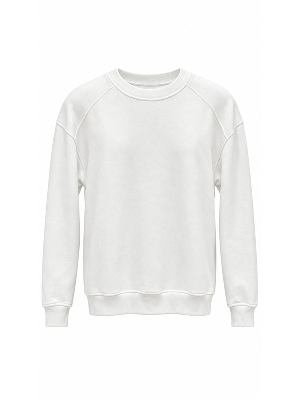 Gri Oversize Şardonlu Sweat M-7912-Gri