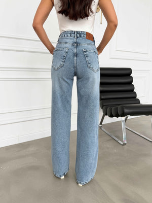 Gümüş Taş İşleme Salaş Jean 1005-Gümüş