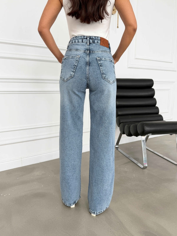 Gümüş Taş İşleme Salaş Jean 1005-Gümüş