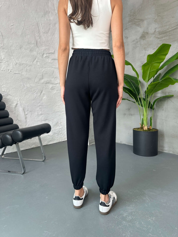 Siyah Jogger Modal Eşofman