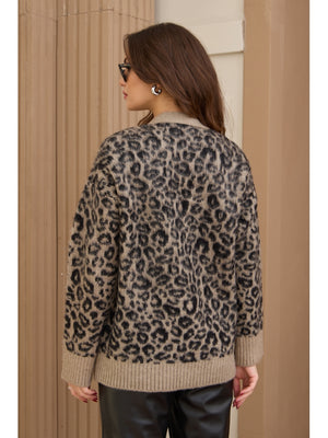 Vizon Leopar Massi Model Hırka