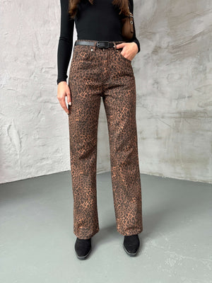 Leopar Straight Orj Jean 24111-Leopar