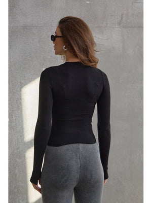 Siyah Oysh Model Parmak Geçirme Body