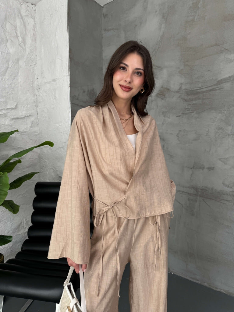 Vizon Dokulu Kimono