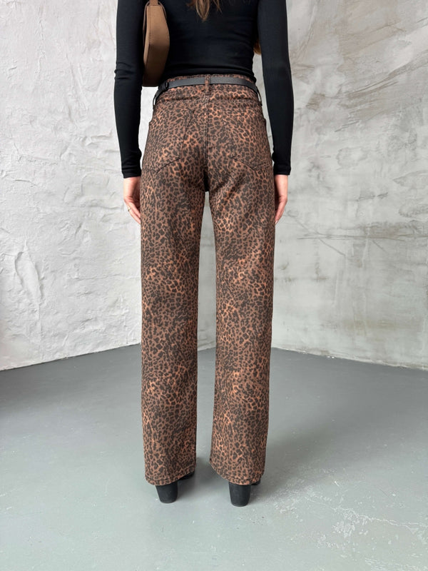 Leopar Straight Orj Jean 24111-Leopar
