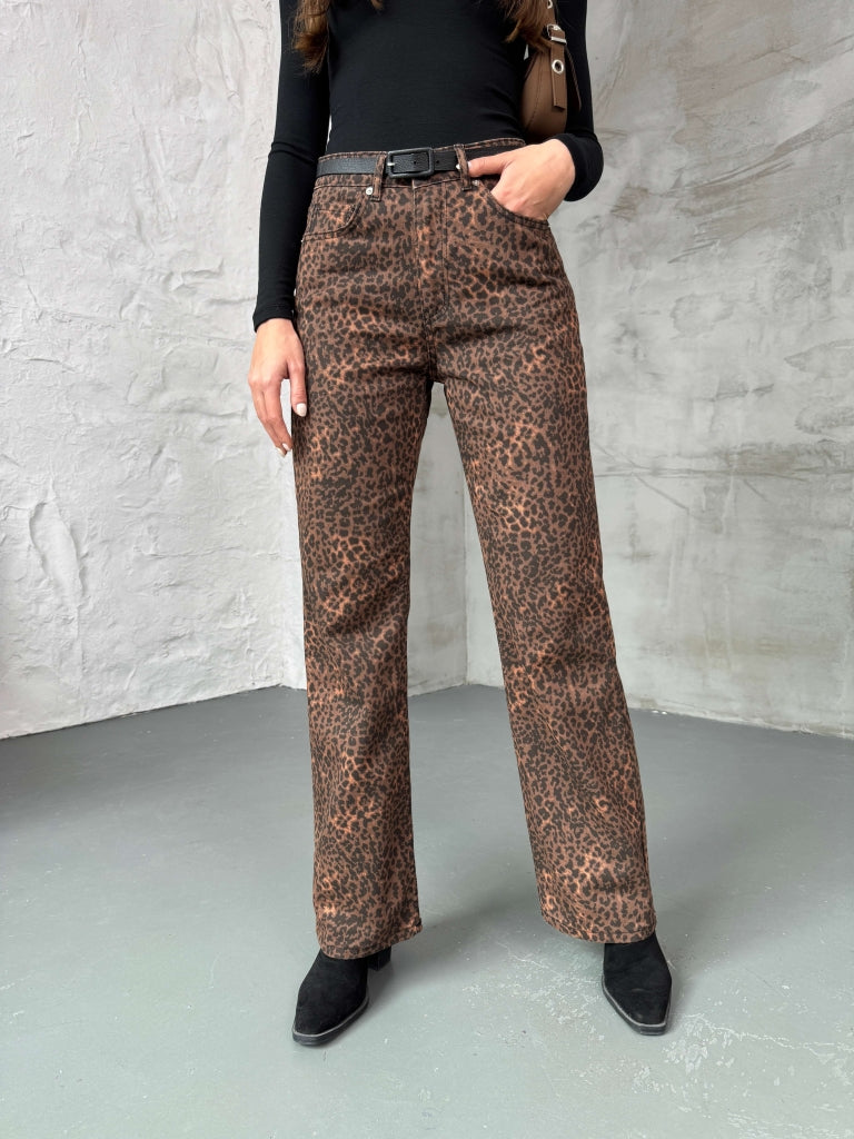 Leopar Straight Orj Jean 24111-Leopar