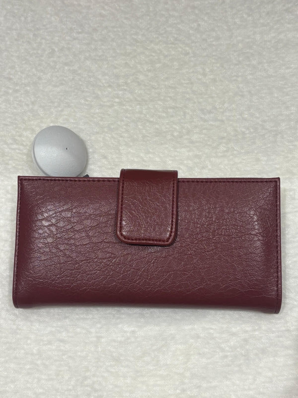 Bordo ÇıtÇıt Kapamalı Cüzdan CZDN01-Bordo