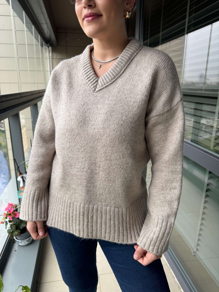 Vizon V Yaka Oversize Kazak