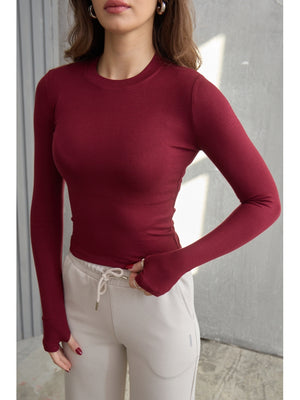 Bordo Oysh Model Parmak Geçirme Body