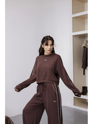 Kahverengi Lüx Kalite Biyeli Takım 4026-Kahverengi