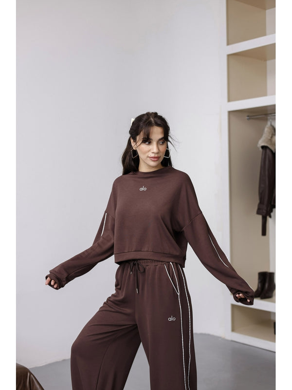 Kahverengi Lüx Kalite Biyeli Takım 4026-Kahverengi