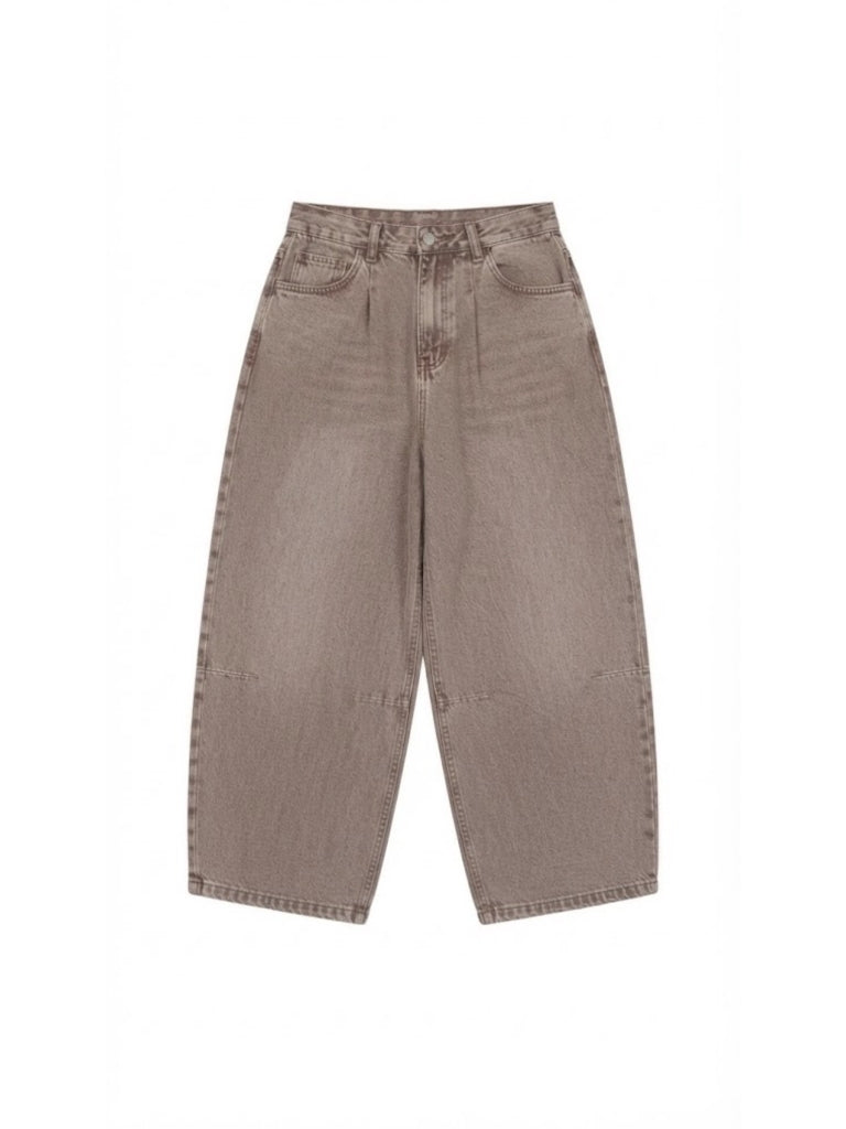 Mocca Vintage Balon Jean 0107-Mocca