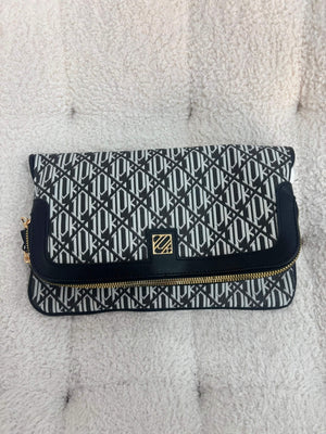 Beyaz Marka Muadili Clutch Çanta CNT03-Beyaz
