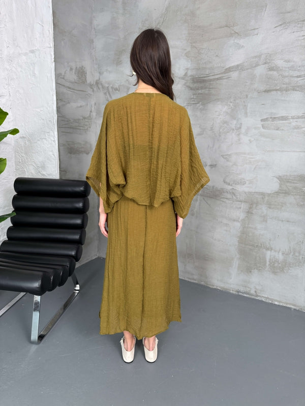 Olive Kolyeli İkili Premium Takım