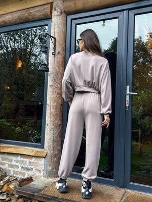 Vizon Modal Sweat Pantolon Takım