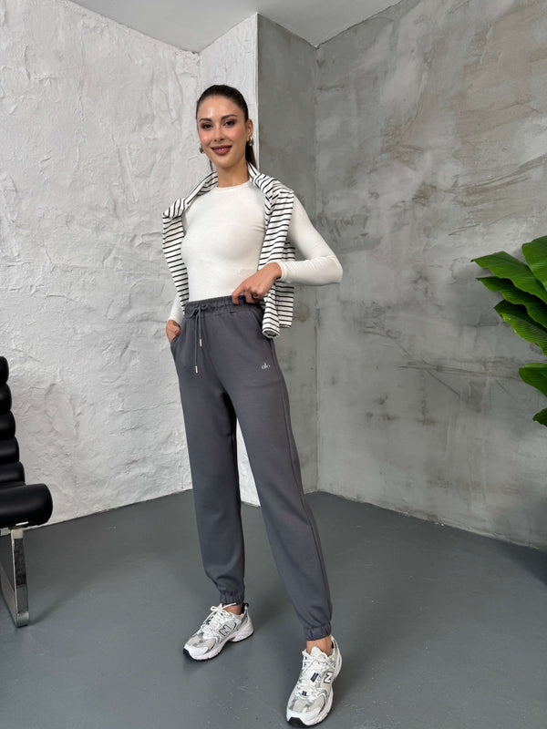 Antrasit Jogger Modal Eşofman