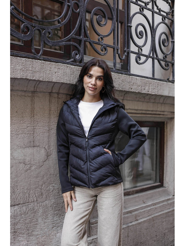 Siyah Dalgıç Detaylı Şişme Zr Mont EY-2870-SİYAH