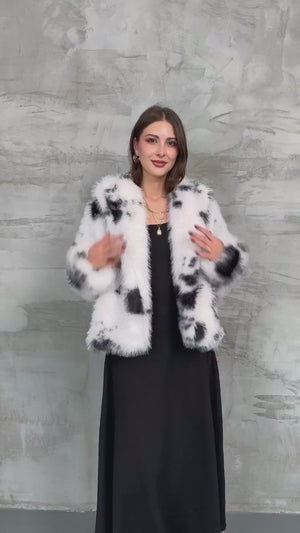 Desenli Premium Kürk 17606